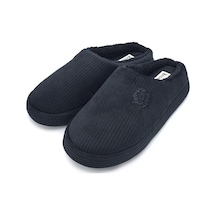 Shoemio Bogart Siyah Erkek Ev Terliği Siyah