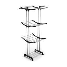 Triplex Tasarımlı Katlanabilir Kurutmalık, Yer Tasarrufu Sağlayan Model 40 x 19