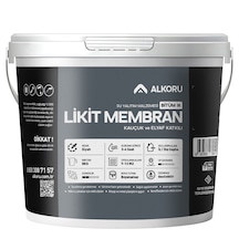 Alkoru 5 Kg Bitüm 1k Likit Membran Kauçuk Ve Elyaf Katkılı