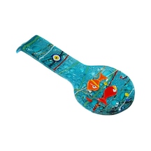 Cam Kaşıklık Kirli Cam Mutfak Kaşıklık El Yapımı Cam Mutfak 22 CM