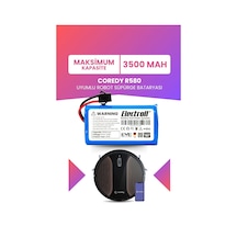 Coredy R580 Uyumlu Batarya Maksimum Kapasite 3500mah Pil Akıllı Robot Süpürge Bataryası