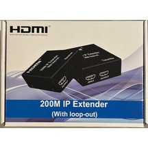 200 Metre İp Hdmi Extender 200 Metre Hdmi Extender Cat6 İle Hdmi Uzatıcı
