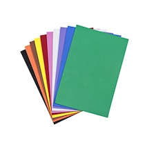 Puti Yapışkanlı Eva 2 Mm 50X70 Cm Karışık Renk 10 Lu Paket