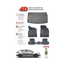 Renault Megane3 Hatchback 2010 Model Araca Özel Paspas Takımı + Bagaj Havuzu