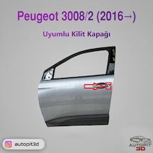 Peugeot 3008 Iı 2016 Uyumlu Kilit Kapağı Ön Sol Taraf