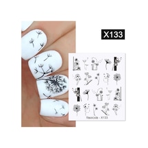 Su Transferli Nail Art Sticker X133 53622-9
