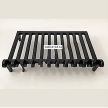 Döküm Izgara Şömine Izgarası 53 Cm X 35Cm X 53 Cm 12 Li Izgara Izgara