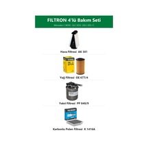 Filtron 4'lü Filtre Bakım Seti Mercedes C W205 C 220 Bluetec / D 2.1 2014-2018