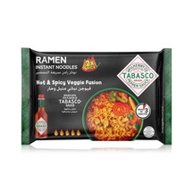 Tabasco Ramen Instant Noodles Hot & Spicy Veggie Fusion 2x Spicy 75g