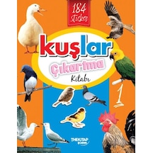 Kuşlar Çıkartma Kitabı - 1 - Vzqg-764431