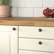 Ikea Klıngstorp 2'li Mobilya Kulpu 30 Mm Siyah - Krom