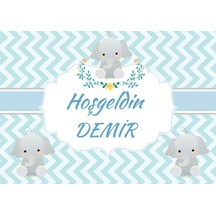Hoşgeldin Bebeğim Filli Konsetp Hastane Odası Afiş