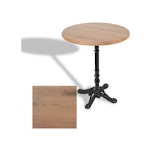 Çipa 1004 Döküm Ayak Yuvarlak Masa Çap 70cm - Werzalit, Wermodin Ve Allzalit Tabla - Novagento Çok Renkli