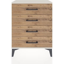 Arges Komodin 2 Raflı 60x30x80 Aytaşı-çam Aytaşı