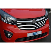 Opel Vivaro Krom Ön Panjur 4 Parça 2014-2018 Arası