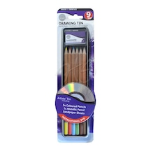 Daler Rowney Simply Drawing Tin 9Lu Set
