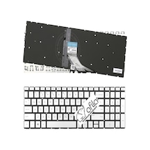 Hp Spectre X360 15-df0006tx, 15-df0007na, 15-df0007tx Notebook Klavyesi Silver, Gri Tr Işıklı