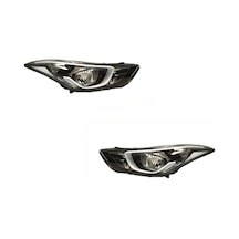 Hyundai Elantra Sağ Sol Far Lambası Set 2013-2015