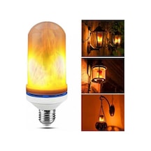 5w Alev Efekt Ampul E27 Duy Ct-4059 Cata Amber Renk Led Işık Dekoratif Aydınlatma