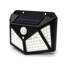 Orret Home Güneş Enerjili Solar Led Duvar Lambası, Hareket Sensörlü Bahçe Aydınlatma, Ip65 Suya