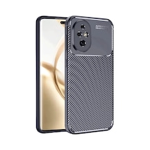 Honor 200 Kılıf Auto Focus Karbon Kapak - Lacivert 0.2M-Çok Renkli