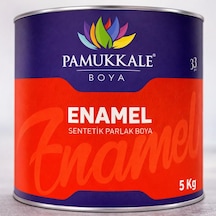 Pamukkale Enamel Sentetik Parlak Yağlı Boya 5 Kg Oksit Sarı Ral 1135