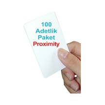 100 Adet 1.sınıf Proximity Kart Seri Numara Baskılı