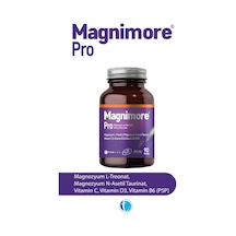 Magnimore Pro Magnezyum ve Vitaminler Takviye Edici Gıda 90 Kapsül