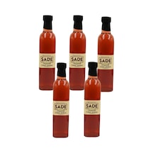 Sade Organik Üzüm Sirkesi 500 Ml 5 Li