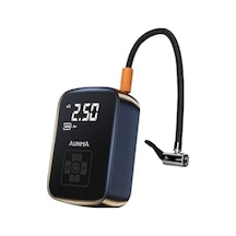 Hava Kompresörü, 150 Psı Dijital Göstergeli Oto Kompresör, Araba, Motosiklet, Bisiklet Ve Top İçin, Taşınabilir Şarjlı Kullanım, Fener Işığı, 4000 Mah Batarya, 3 Farklı Başlık Psı,kpa,bar,kg/cm²