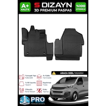 S-dizayn Fiat Scudo 3d Pro Havuzlu Paspas 2022 Üzeri A+ Kalite