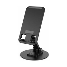 Ayarlanabilir Masaüstü Telefon Ve Tablet Standı Kaymaz Silikon Destekli, Yükseklik Ve Açı Ayarlı, Katlanabili