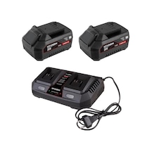 Hyundai 2x 4ah Twocharger Kit 2 Adet , Akü & Şarj Cihazı 1 Adet 3'lü Paket