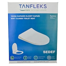 Klozet Kapağı Sedef Beyaz