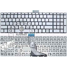 HP Uyumlu 15-Bs101Nt 2Pm27Ea. 15-Bs102Nt 2Pm28Ea Klavyesi Silver. Gri T