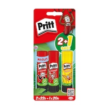 Pritt Stick Yapıştırıcı 2 X 22 G + 20 G Sarı - 8 Adet Tarı