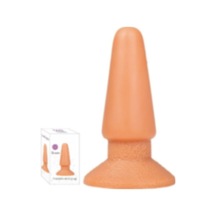 Erofoni Yeni Nesil Süper Realistik 9 CM Vantuzlu Anal Gevşetici Tıkaç Alıştırıcı Plug