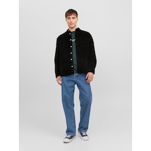Jack & Jones Jack&jones Oversize Siyah Erkek Gömlek 12239321 001