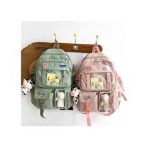 Maoyaya Yeni Küçük Ve Taze Oxford Kumaş Okul Çantası, Kırmızı İçin Pink