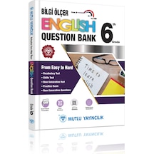 6.sınıf Bilgi Ölçer İngilizce Soru Bankası