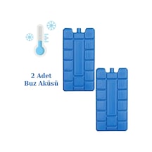 Ns Reliable Buz Aküsü Kasedi Ice Box Soğuk Zincir - 2 Adet Mavi