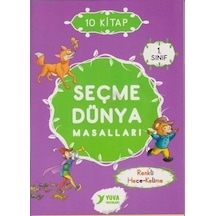 Yuva Yayınları 1.Sınıflar için Seçme Dünya Masalları Renkli Hece