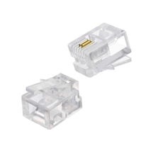 Rj11 Telefon Soketi 6P/2C 100 Lü Paket Powermaster