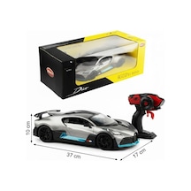 Kumandalı Şarjlı Işıklı Full Fonksiyon Bugatti Divo Oyuncak Araba Gri Gri