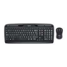 Logitech MK330 Multimedya Kablosuz Q Klavye Mouse Set ( Distribütör Garantili)
