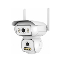 Onqam On-w2 Çift Kameralı Aov Kayıtlı Wi-fi Uzaktan Bağlatılı 360 Derece Güvenlik Kamerası