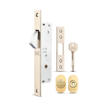 Kale Kilit 201f Sürme Kapı Kilidi Prazis Silindirli Nikel