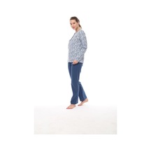 Pijadore 1547 Uzun Kollu Kadın Pijama Takım 001