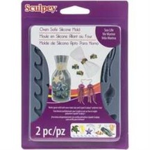 Sculpey Oven Safe Silicone Mold Sea Life 2 Parça Apm61
