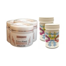 Three Brand 100 Ml Arnavut Aklık Kremi 3 Adet + Foot Care Cream Cooling Peppermint 50 Ml Ayak Bakım Kremi Nane Ferahlığı Ve Kokusu 2 Adet